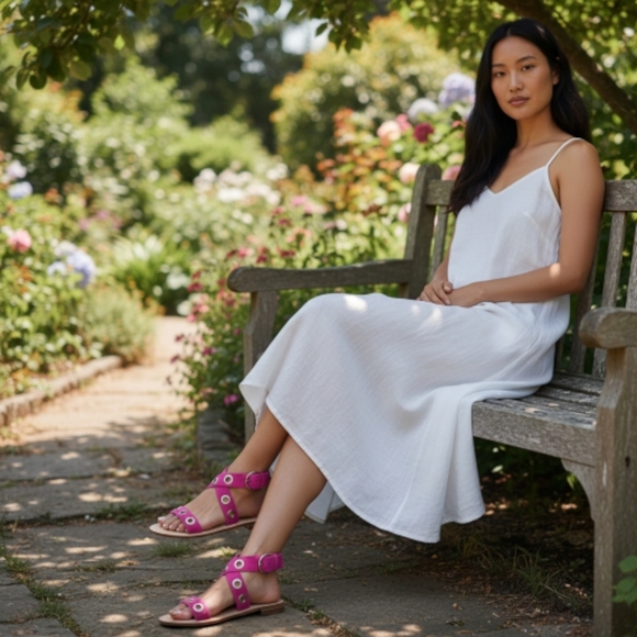 NEW Halogen pink sandals - Picture 2 of 16